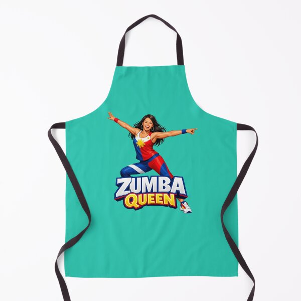 Item preview, Zumba Queen – Filipino Flag Dance Fitness designed and sold by FlipFlopTeesCo.
