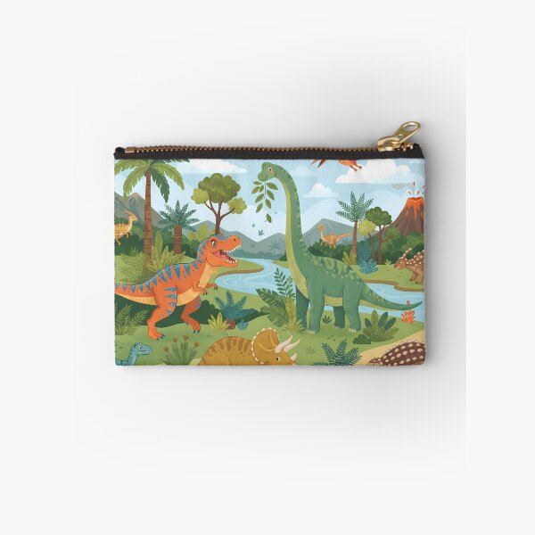 Item preview, Cool Rex Dinosaur World Jurassic Landscape Art designed and sold by ART ATTACK ZONE.