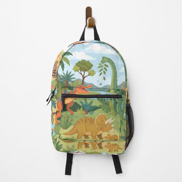 Item preview, Cool Rex Dinosaur World Jurassic Landscape Art designed and sold by ART ATTACK ZONE.
