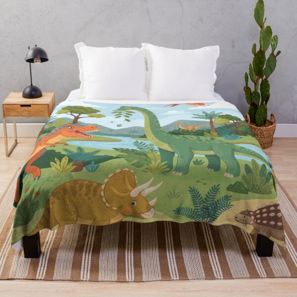 Item preview, Cool Rex Dinosaur World Jurassic Landscape Art designed and sold by ART ATTACK ZONE.