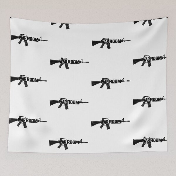 Item preview, War Room Tactical Rifle Military Typography Minimal Graphic designed and sold by Abidel.