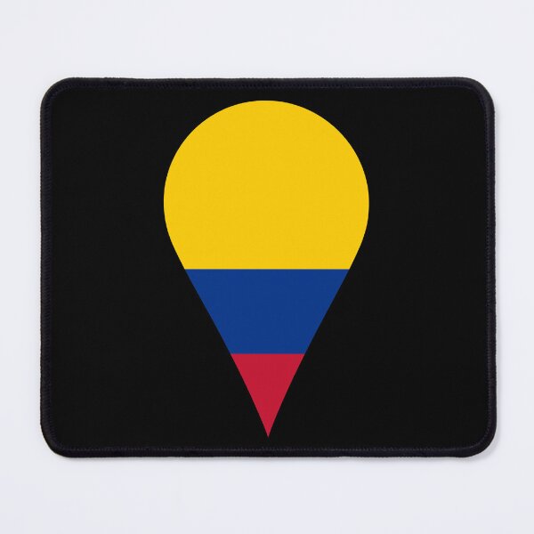 Item preview, Colombia Flag Location Pin Map Marker | Colombian Destination GPS Icon designed and sold by NTGUILTY.