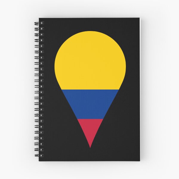 Item preview, Colombia Flag Location Pin Map Marker | Colombian Destination GPS Icon designed and sold by NTGUILTY.