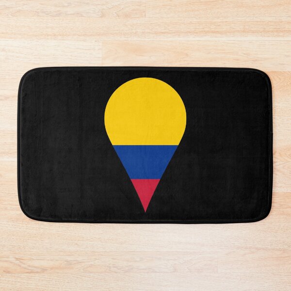 Item preview, Colombia Flag Location Pin Map Marker | Colombian Destination GPS Icon designed and sold by NTGUILTY.