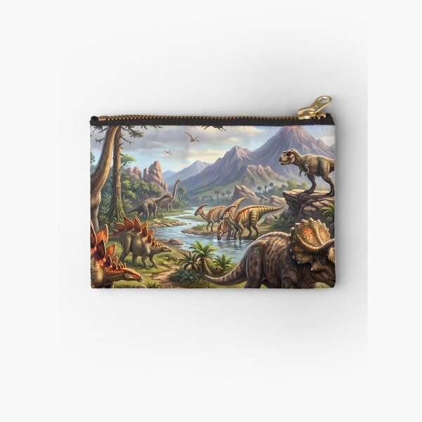 Item preview, Chill Rex Dinosaur World Jurassic Landscape Art designed and sold by ART ATTACK ZONE.