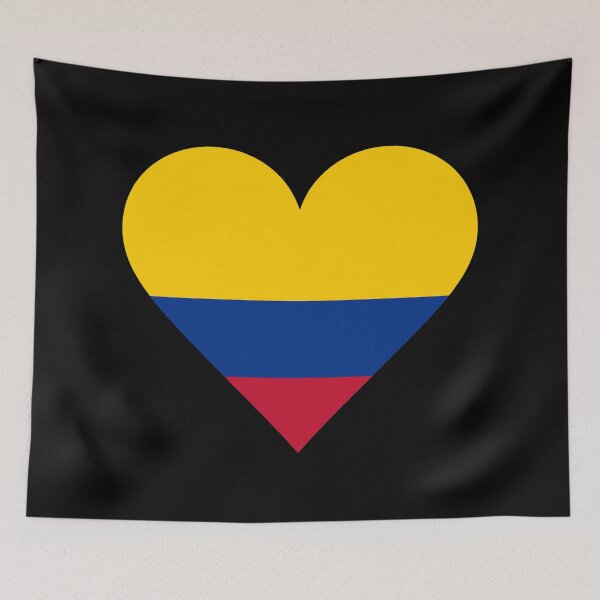 Item preview, Colombia Heart Flag Graphic | I Love Colombia Patriotic Symbol designed and sold by NTGUILTY.