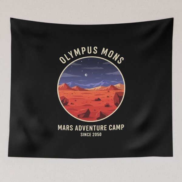 Item preview, Olympus Mons Mars Adventure Camp designed and sold by jordanmelody.