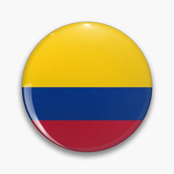 Item preview, Round Colombia Flag Icon | Circular Colombian Flag Button Element designed and sold by NTGUILTY.