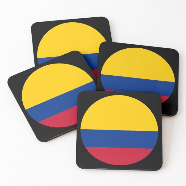 Item preview, Round Colombia Flag Icon | Circular Colombian Flag Button Element designed and sold by NTGUILTY.