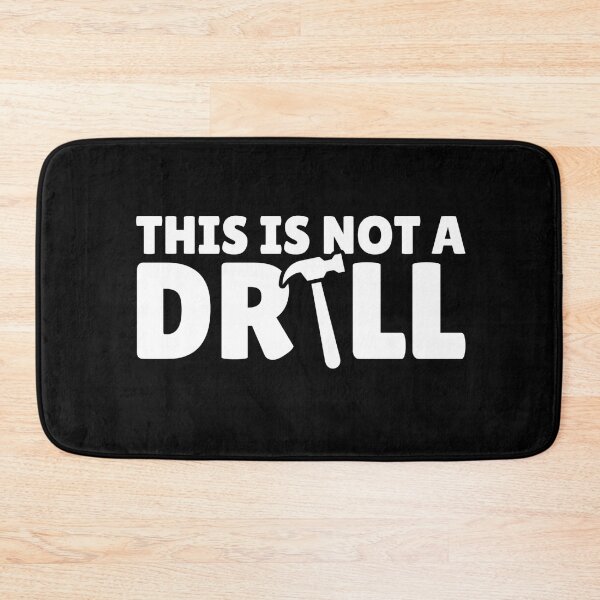 Item preview, This Is Not A Drill Dad Joke designed and sold by Dondonmart.