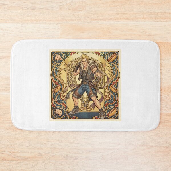 Item preview, Zell in the style of Alphonse Mucha designed and sold by Solace Sparkles.