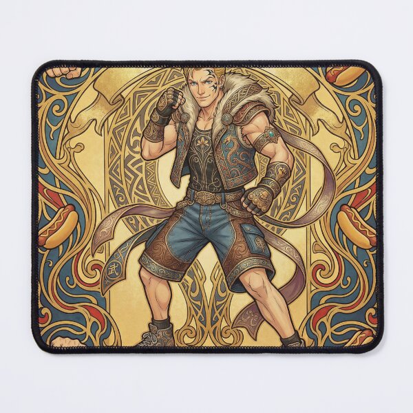 Item preview, Zell in the style of Alphonse Mucha designed and sold by Solace Sparkles.