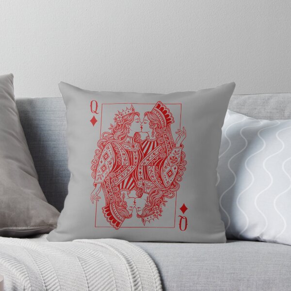 Item preview, Lesbian Queens Kissing Card Game LGBT Pride Two Brides designed and sold by ArleneRowe.