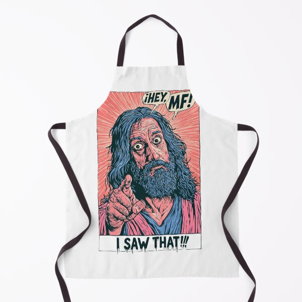 Item preview, Hey MF! I saw That Jesus funny artwork designed and sold by windmildesigner.