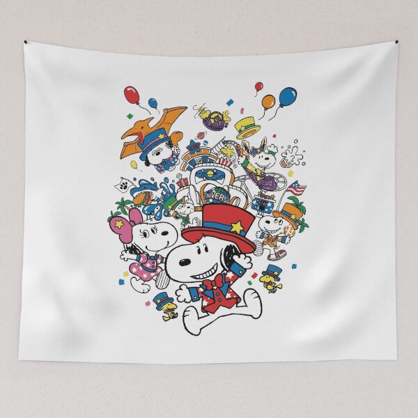 Item preview, Snoopy And Siblings Theme Park Carnival designed and sold by DamianRoy88.