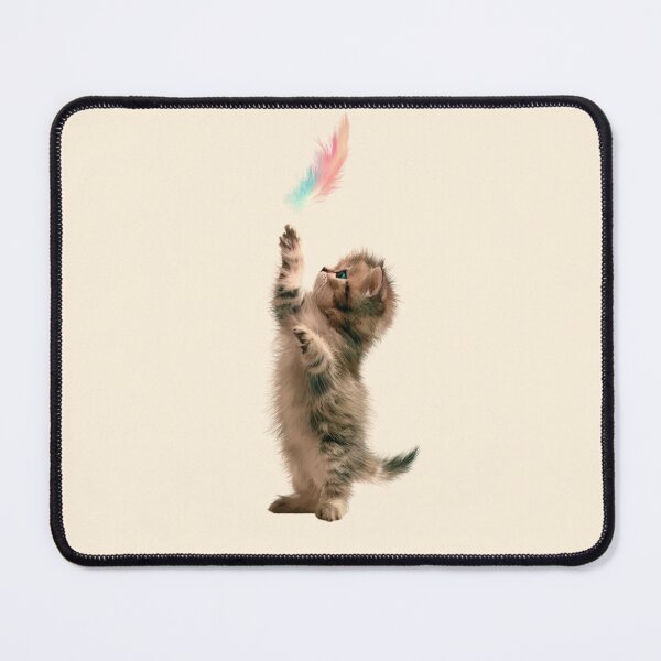 Item preview, Curious kitten designed and sold by bubblyrainbow.
