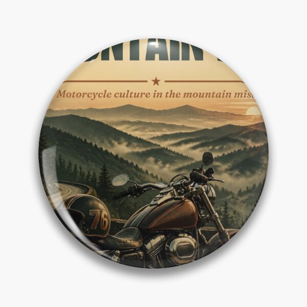 Item preview, Smoky Mountain Motorcycle Tee designed and sold by SmokyMtnTees.