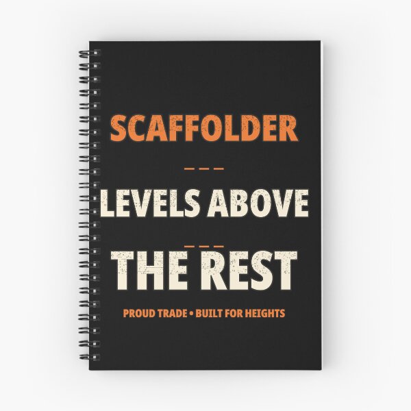 Item preview, Scaffolder Levels Above the Rest – Funny Scaffold Builder Gift designed and sold by WildHorizonArtDk.