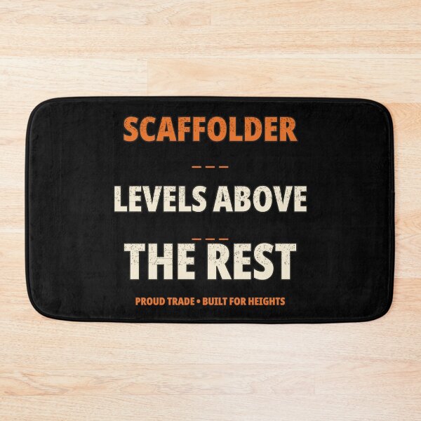 Item preview, Scaffolder Levels Above the Rest – Funny Scaffold Builder Gift designed and sold by WildHorizonArtDk.