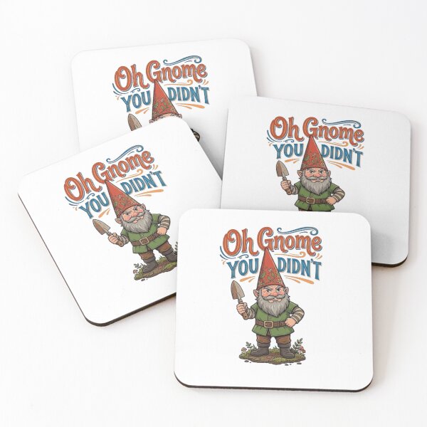 Item preview, Oh Gnome You Didn't Funny Gnome designed and sold by dreamkaistudios.