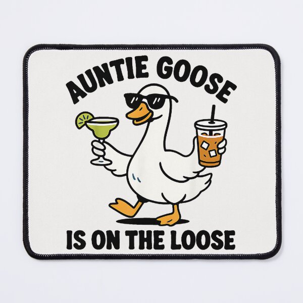 Item preview, Auntie Goose Is On The Loose Funny Aunt Vacation Humor designed and sold by Hugosploosh.