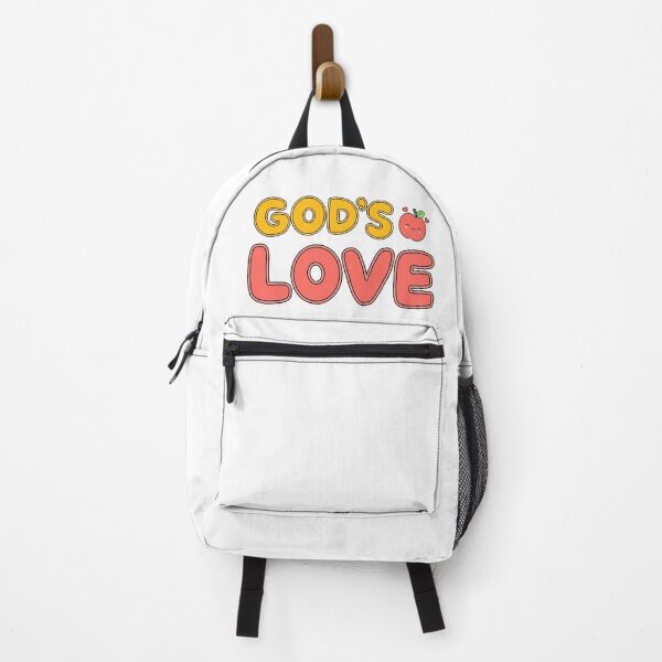 Item preview, God is Love Smiling Apple Cute Christian Design designed and sold by OHSHALOM.