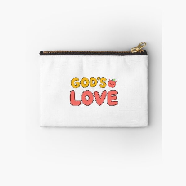 Item preview, God is Love Smiling Apple Cute Christian Design designed and sold by OHSHALOM.
