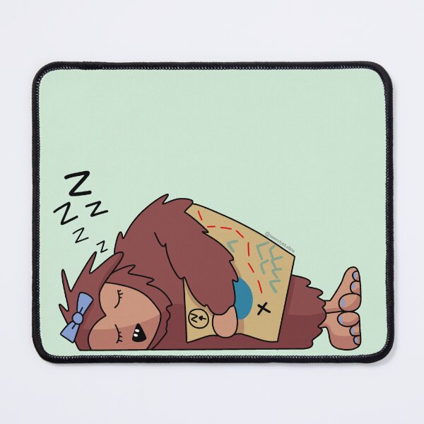 Item preview, Bigfoot Map Nap designed and sold by Swendy Studios.