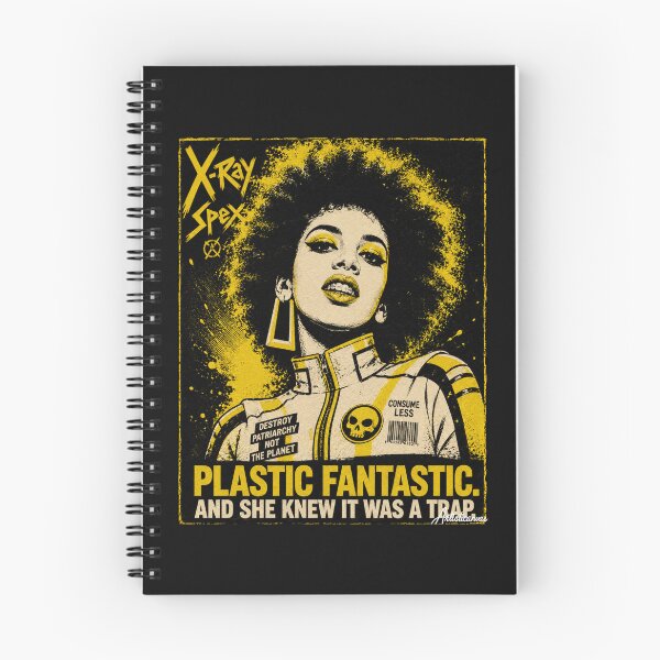 Item preview, Poly Styrene X-Ray Spex Punk Pop Screenprint Acid Yellow Art designed and sold by Artisticanvas.