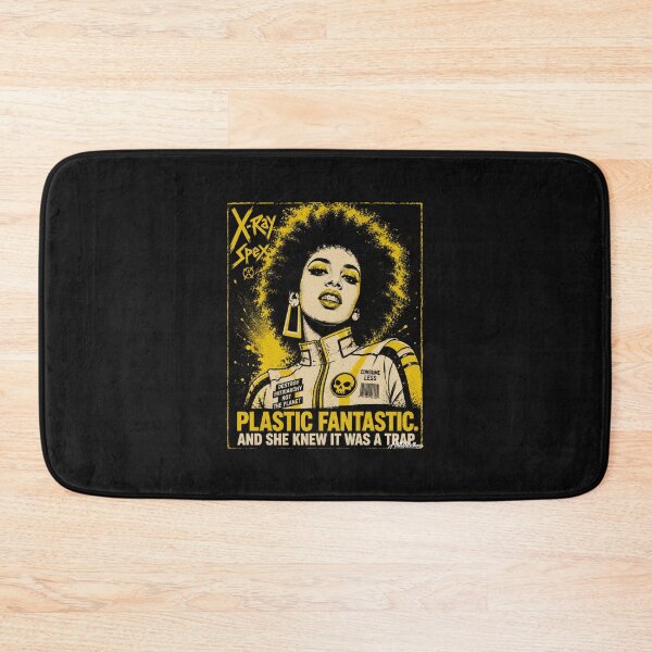 Item preview, Poly Styrene X-Ray Spex Punk Pop Screenprint Acid Yellow Art designed and sold by Artisticanvas.