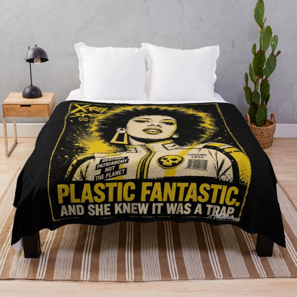 Item preview, Poly Styrene X-Ray Spex Punk Pop Screenprint Acid Yellow Art designed and sold by Artisticanvas.