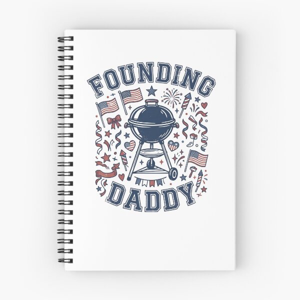 Item preview, Founding Daddy BBQ Grill 4th Of July Funny Founding Father Gear designed and sold by DynamicDesign.