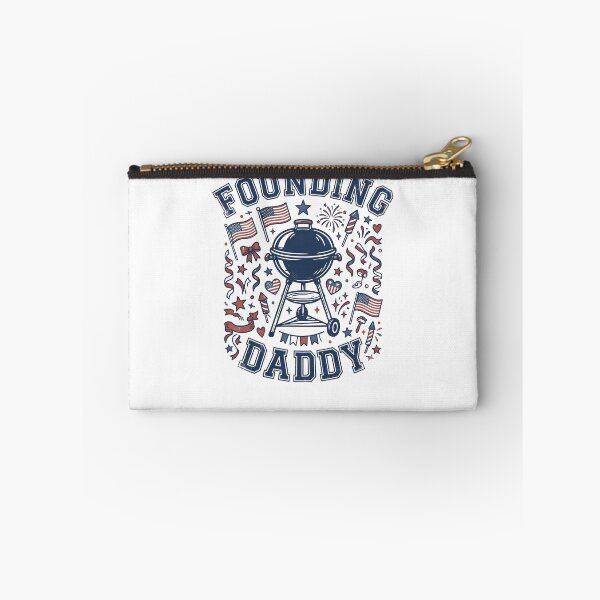 Item preview, Founding Daddy BBQ Grill 4th Of July Funny Founding Father Gear designed and sold by DynamicDesign.