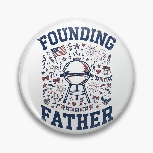 Item preview, Founding Father BBQ Grill 4th Of July Funny Founding Father Gear designed and sold by DynamicDesign.