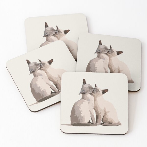Item preview, Burmese cats designed and sold by bubblyrainbow.