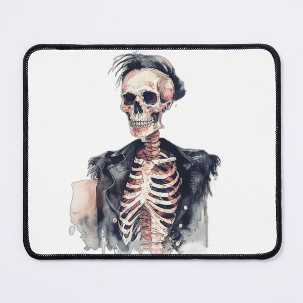 Item preview, Muted Pastel Skull: A Gentle Gothic Watercolor Portrait designed and sold by Shadow-Stone.
