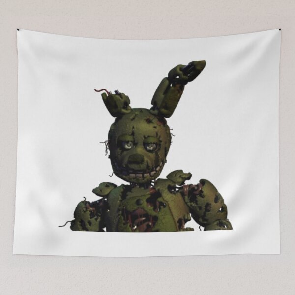 Item preview, Springtrap Close Up FNAF Five Nights at Freddy’s designed and sold by bluejourney1987.