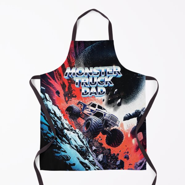Item preview, DAD celebrates in monster truck #8. designed and sold by UrbanTRIP.