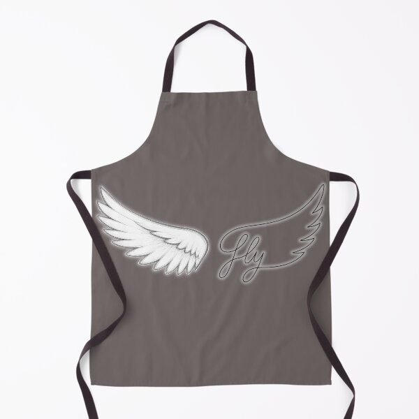 Item preview, Fly Angel Wings | Minimalist Typography Wing with Hand-Drawn Angel Wing | Inspirational Line Art | Freedom & Faith Design designed and sold by Ginastle26.