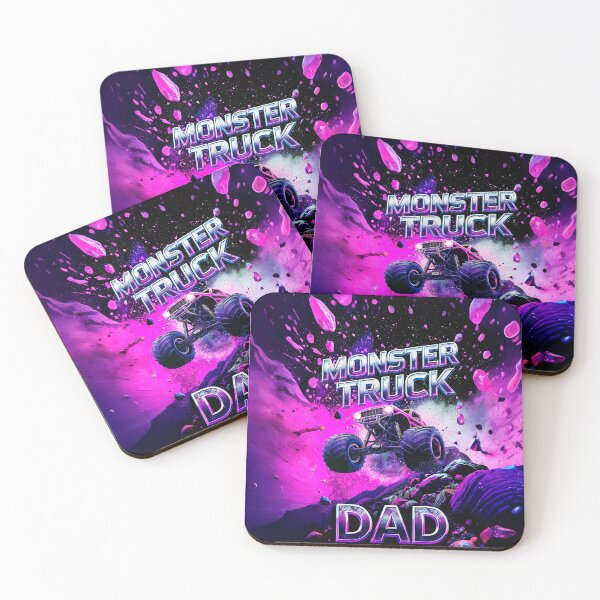 Item preview, DAD celebrates in monster truck #9. designed and sold by UrbanTRIP.