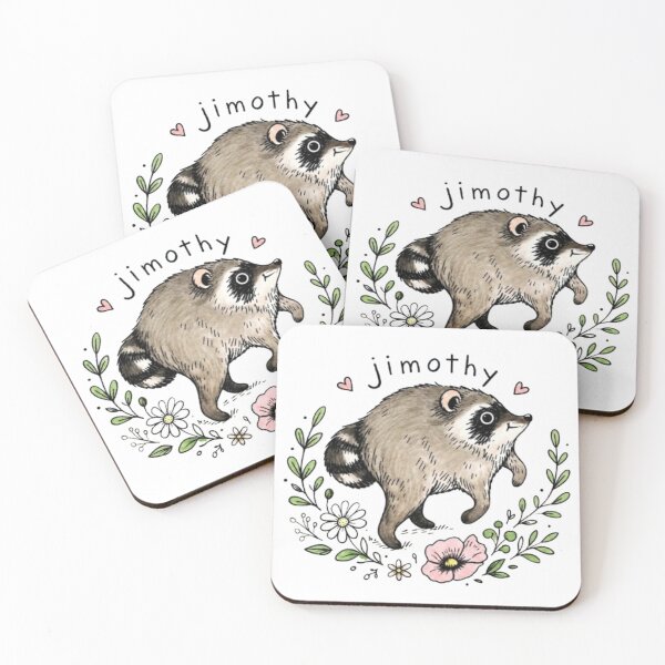 Item preview, Jimothy Raccoon, Cottagecore Raccoon designed and sold by stzl26.