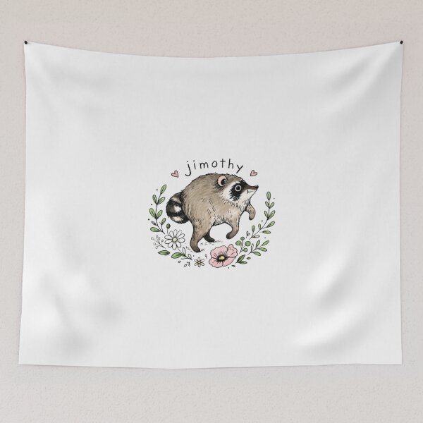 Item preview, Jimothy Raccoon, Cottagecore Raccoon designed and sold by stzl26.