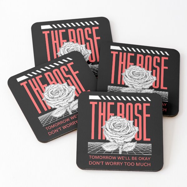 Item preview, The Rose Tomorrow Lyrics - Tomorrow We'll Be Okay Kpop Merch designed and sold by Ink & Void Co..