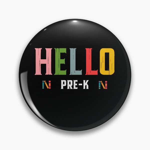 Item preview, First day of school Hello pre-k designed and sold by QuiteOrbit.