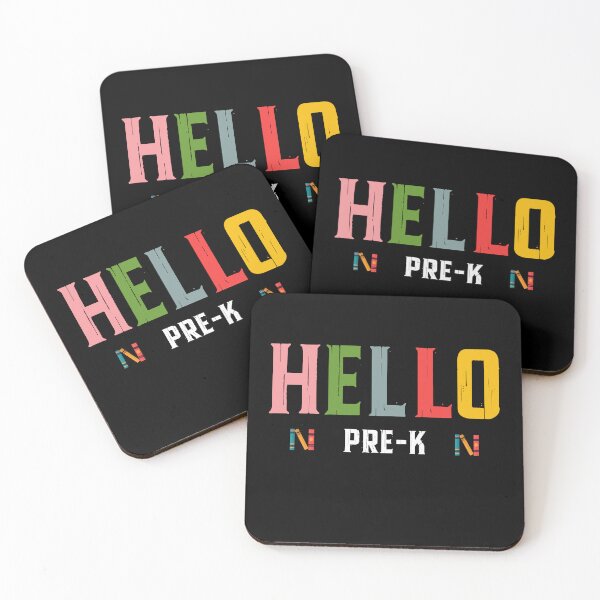 Item preview, First day of school Hello pre-k designed and sold by QuiteOrbit.