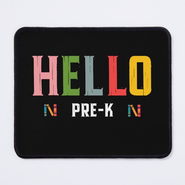 Item preview, First day of school Hello pre-k designed and sold by QuiteOrbit.