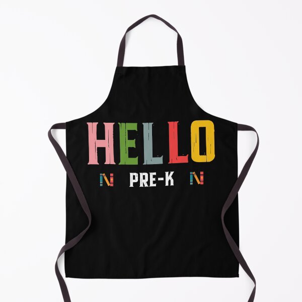 Item preview, First day of school Hello pre-k designed and sold by QuiteOrbit.