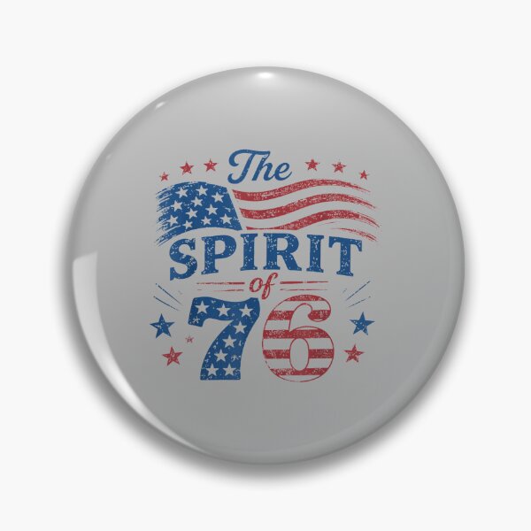 Item preview, Retro Spirit of 76 250th Anniversary Patriotic American Flag designed and sold by ArleneRowe.