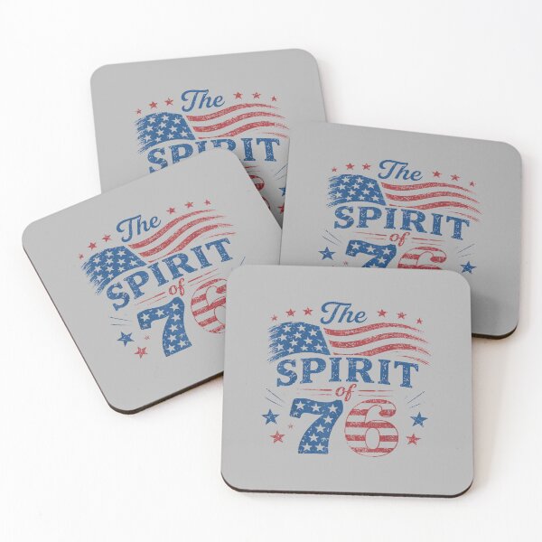 Item preview, Retro Spirit of 76 250th Anniversary Patriotic American Flag designed and sold by ArleneRowe.