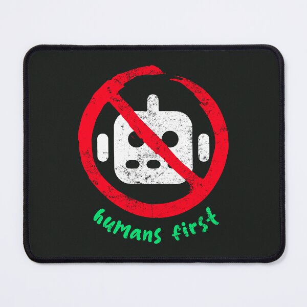 Item preview, No AI Logo / Anti-AI Symbol designed and sold by Frank J. Art.